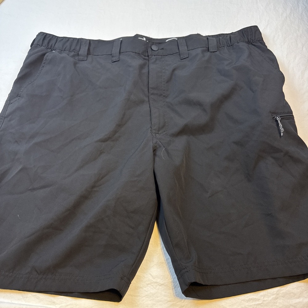 Wrangler SHORTS Men's 46  Black Cotton Zip Closure CASUAL